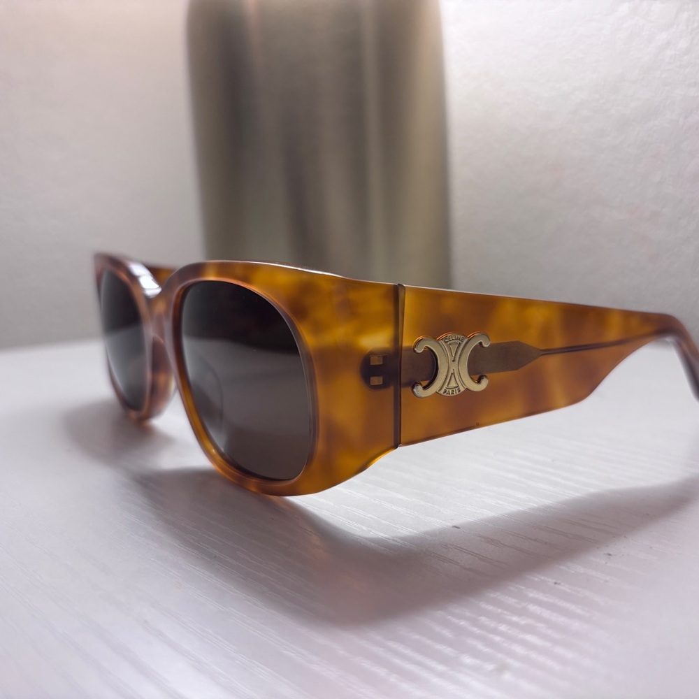 Celine Tortoiseshell Sunglasses - Picture 3 of 11